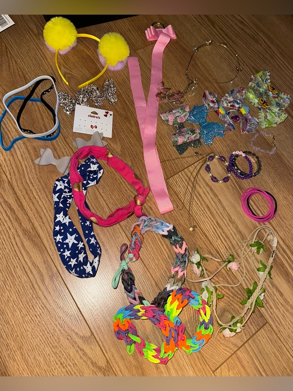 Mixed Girls Hair Accessories Bundle - Bright Multicolor